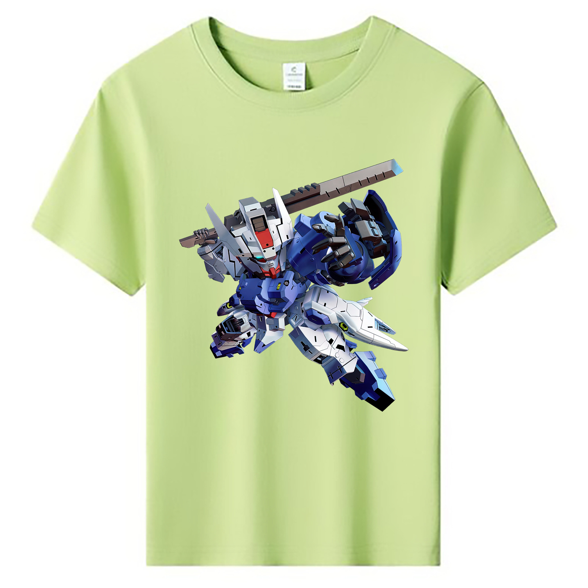 （画像用） 機動戦士ガンダム Mobile Suit Gundam 綿100％キッズTシャツ（フロントプリント）